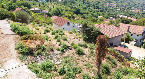 Plot with panoramic sea view in Risan, Montenegro — 910 m²